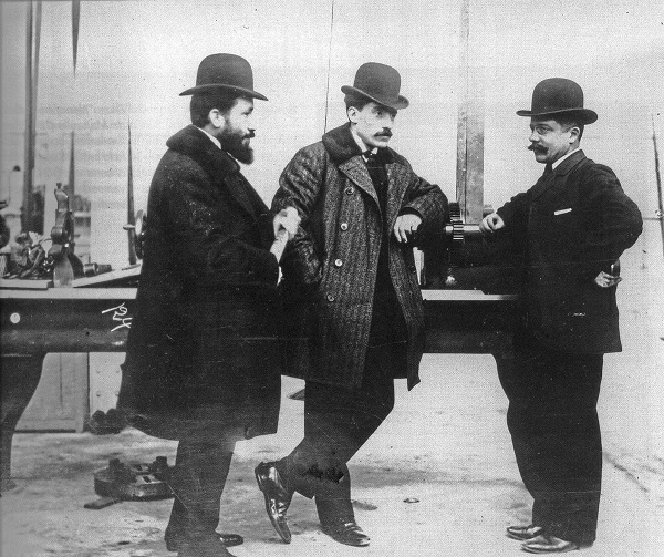 Brothers Louis, Marcel and Fernard Renault
